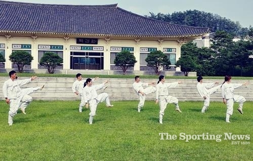 충주 택견원 /충주시 제공, 연합뉴스 사진