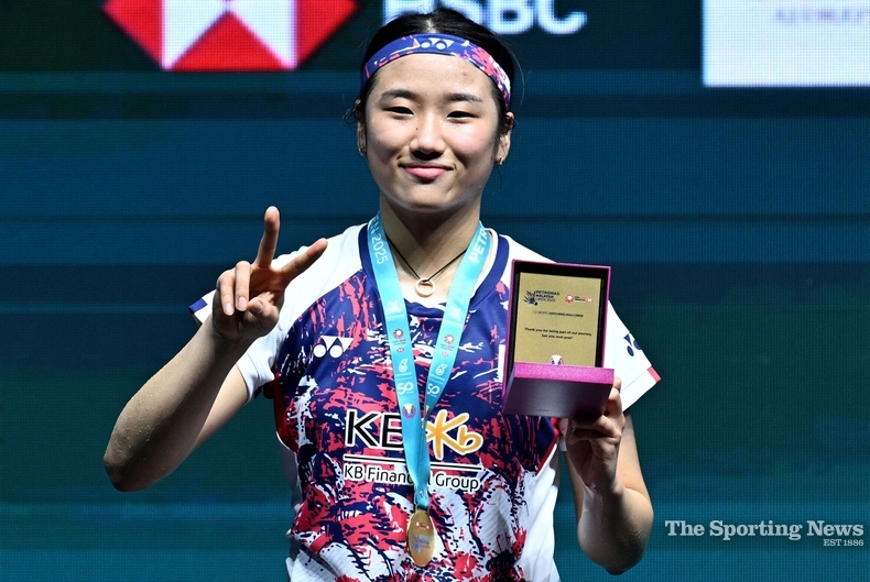 세계 1위 안세영 말레이시아오픈 우승. /AFP=연합뉴스