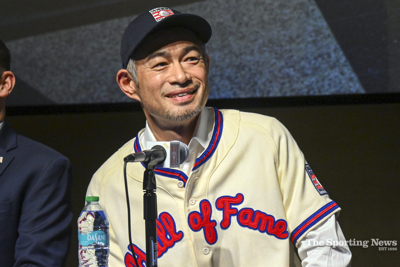 스즈키 이치로 MLB 명예의 전당 입성 기자회견. /AP=연합뉴스