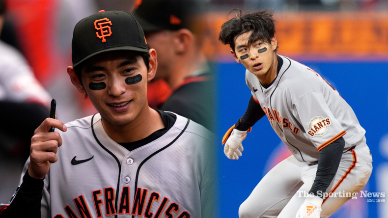 샌프란시스코 자이언츠 스타가 되는 중인 이정후. /AP=연합뉴스, TSN KOREA 편집