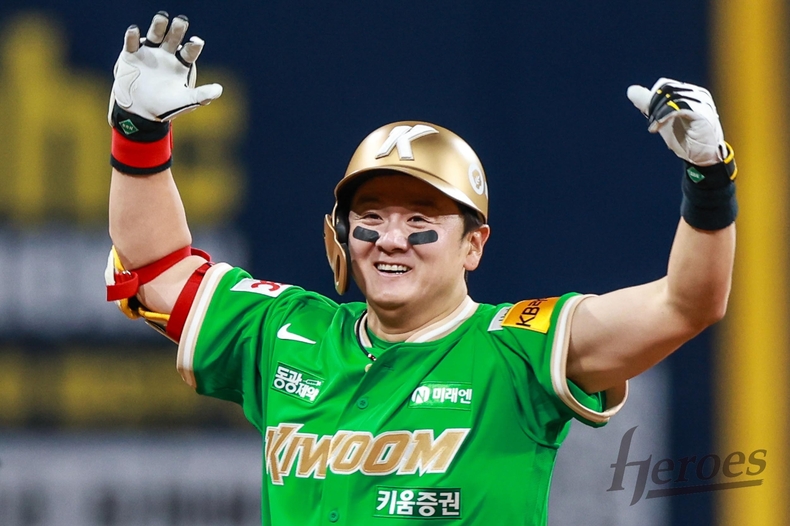 키움 히어로즈 최주환. /사진=키움 히어로즈 제공