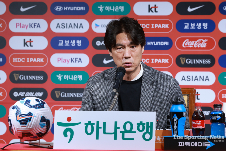 대한민국 축구 대표팀 홍명보 감독. /사진=연합뉴스 자료사진