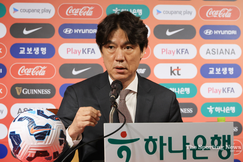 한국 축구 국가대표팀 홍명보 감독. /서울=연합뉴스