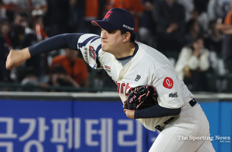 롯데 자이언츠 마무리 김원중. /부산=연합뉴스