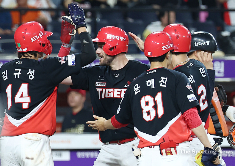 기아 위즈덤 만루홈런 / 연합뉴스
