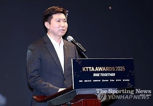 축사하는 유승민 대한체육회장 / 연합뉴스