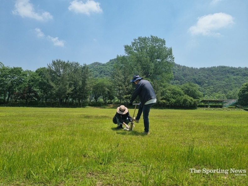 광주 파크골프장 농약검사 / 광주시