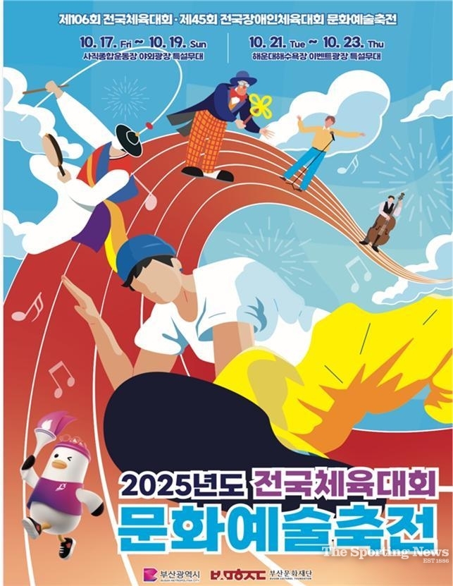 전국(장애인)체전 문화예술축전 포스터. / 부산시